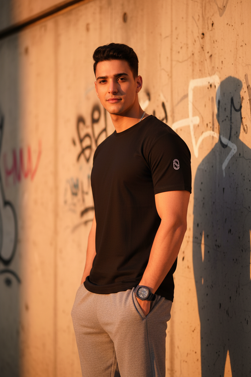 Supima Tee Male Urban